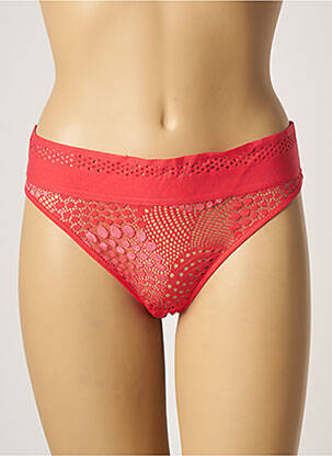 Chilot cu talie înaltă roșu IMPLICITE femeie