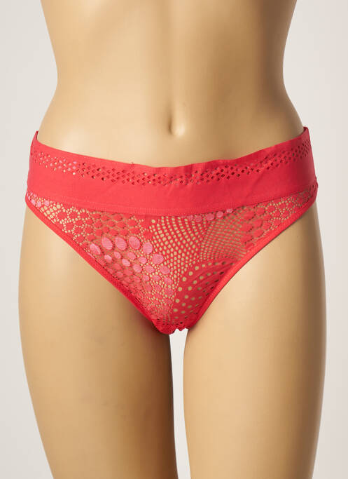 Chilot cu talie înaltă roșu IMPLICITE femeie