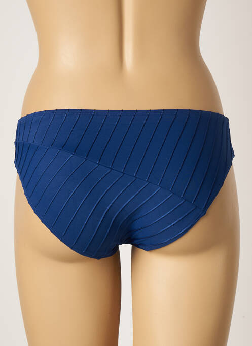 Chiloți de baie albastru LOU femeie