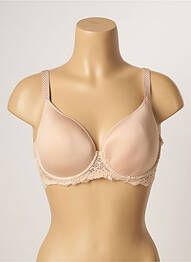 Sutien efect material satinat top sutien modelat piele SIMONE PERELE femeie
