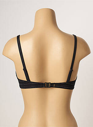 Sutien de costum de baie elasticitate top sutien modelat negru LOU femeie