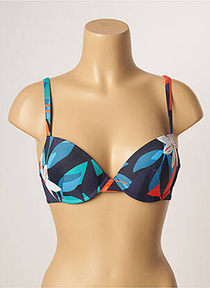 Sutien de costum de baie elasticitate top sutien modelat albastru SIMONE PERELE femeie