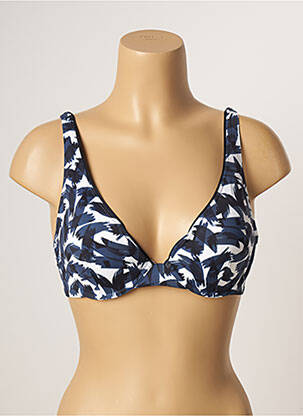 Sutien de costum de baie elasticitate top sutien modelat albastru SIMONE PERELE femeie