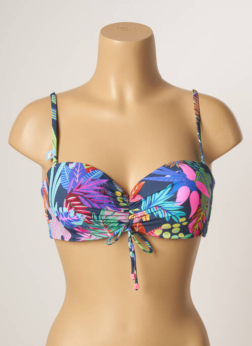 Sutien de costum de baie albastru CHERRY BEACH femeie