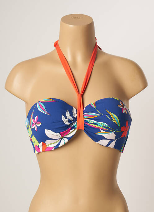 Sutien de costum de baie albastru CHERRY BEACH femeie