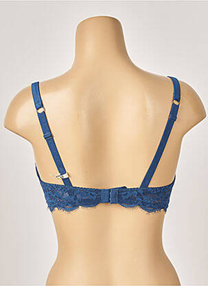 Sutien efect material satinat top sutien modelat albastru TWINSET femeie
