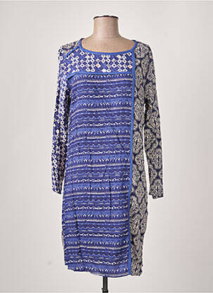 Rochie scurtă albastru LA FIANCEE DU MEKONG femeie