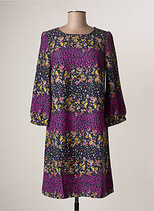 Rochie scurtă albastru BLANCHEPORTE femeie