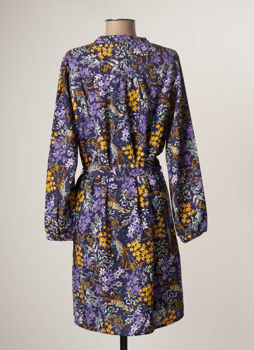 Rochie midi violet BLANCHEPORTE femeie