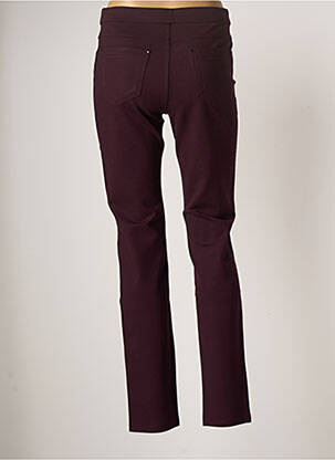 Pantalon slim elasticitate mărime normală roșu YOULINE femeie