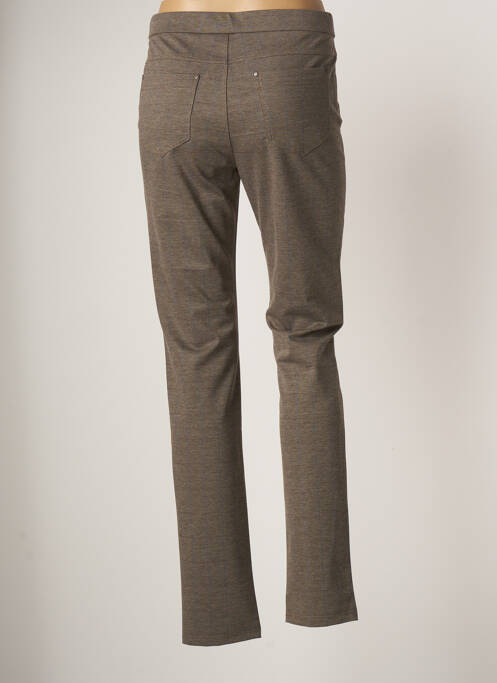 Pantalon slim bej YOULINE femeie