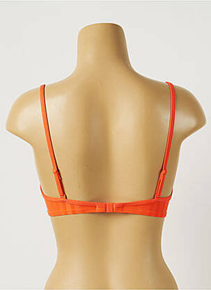 Sutien de costum de baie elasticitate top sutien modelat portocalie CHERRY BEACH femeie