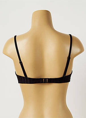 Sutien de costum de baie elasticitate top sutien modelat negru CHERRY BEACH femeie