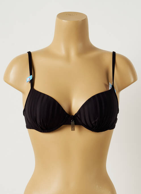 Sutien de costum de baie negru CHERRY BEACH femeie