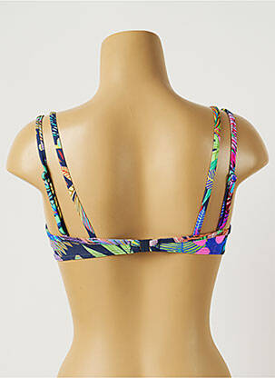 Sutien de costum de baie elasticitate top sutien modelat albastru CHERRY BEACH femeie