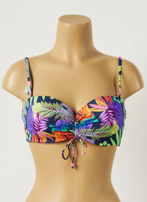 Sutien de costum de baie albastru CHERRY BEACH femeie