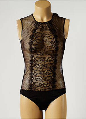 Body de lenjerie negru VALEGE femeie