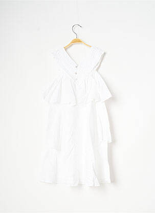 Rochie midi fără mâneci fără mâneci alb CATIMINI fată