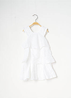 Rochie midi alb CATIMINI fată