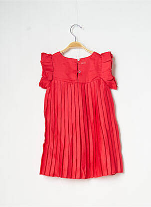 Rochie midi mâneci scurte mâneci scurte roșu CATIMINI fată