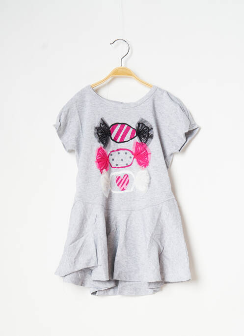 Rochie midi gri CATIMINI fată