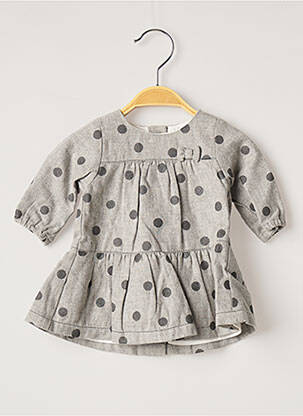 Rochie midi gri ABSORBA fată