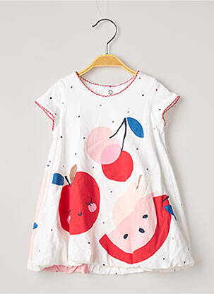 Rochie midi alb CATIMINI fată