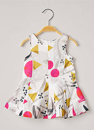 Rochie midi alb CATIMINI fată