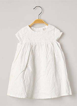 Rochie midi alb CATIMINI fată