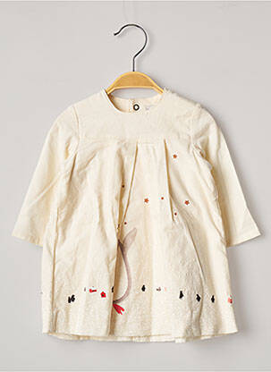 Rochie midi alb CATIMINI fată