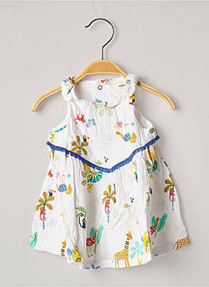 Rochie midi alb CATIMINI fată