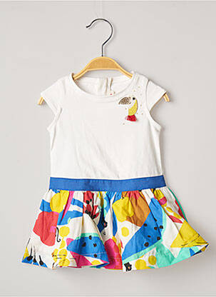 Rochie midi alb CATIMINI fată