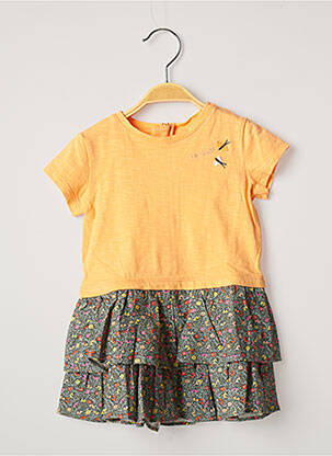 Rochie midi portocaliu CATIMINI fată