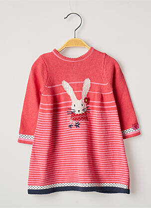 Rochie pulover roz CATIMINI fată