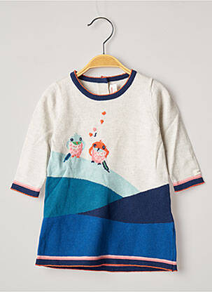 Rochie pulover gri CATIMINI fată