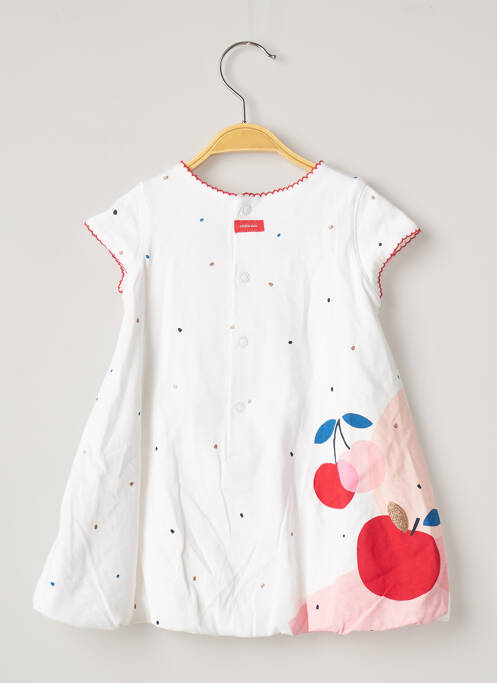 Rochie midi alb CATIMINI fată