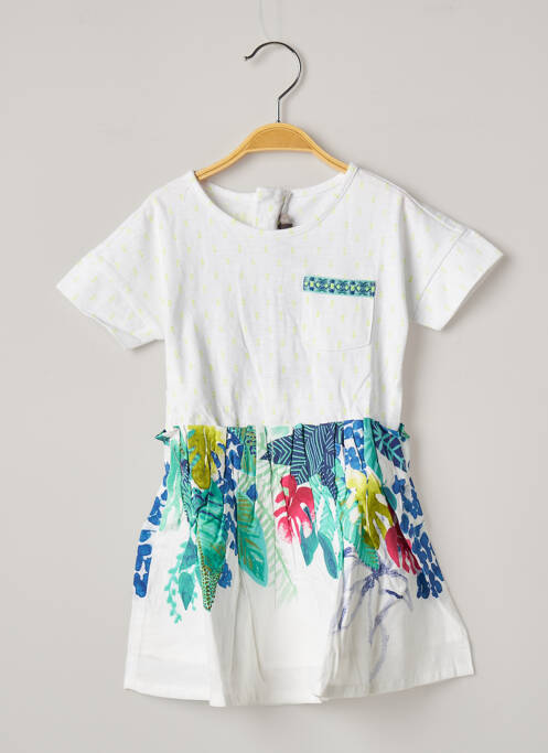 Rochie midi alb CATIMINI fată