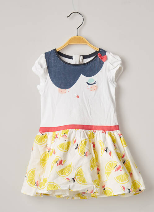 Rochie midi alb CATIMINI fată