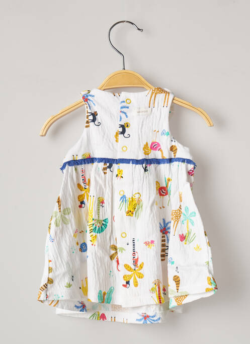 Rochie midi alb CATIMINI fată