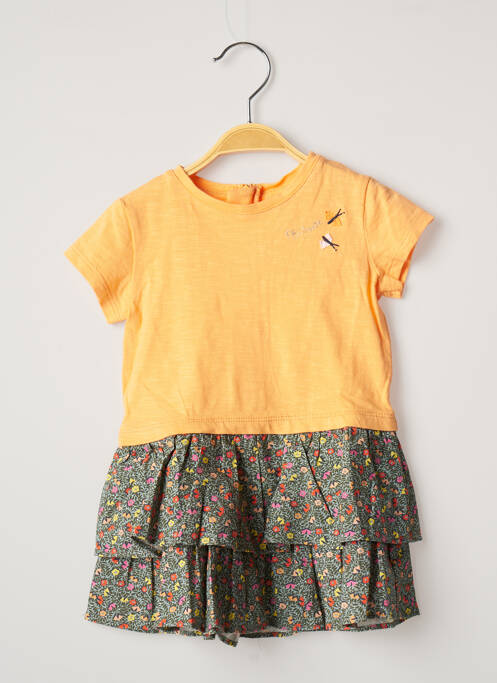 Rochie midi portocaliu CATIMINI fată