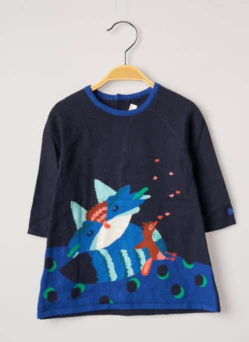 Rochie pulover albastru CATIMINI fată