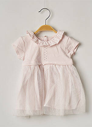 Rochie midi roz ABSORBA fată