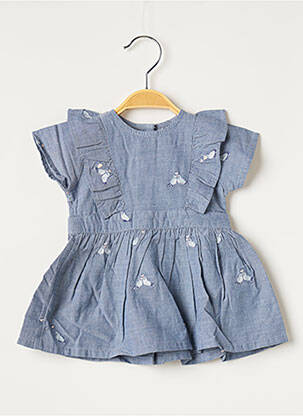 Rochie midi albastru ABSORBA fată