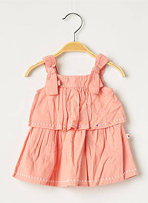 Rochie midi portocaliu ABSORBA fată