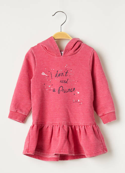 Rochie pulover roz 3 POMMES fată