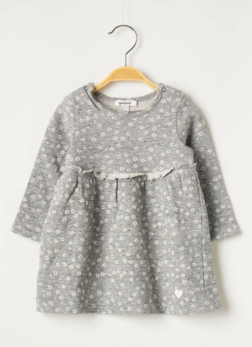 Rochie midi gri 3 POMMES fată