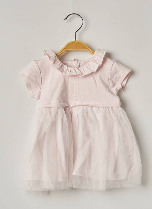 Rochie midi roz ABSORBA fată