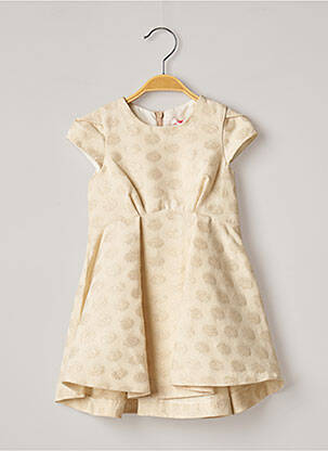 Rochie midi bej LILI GAUFRETTE fată