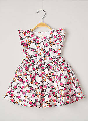 Rochie midi alb CATIMINI fată