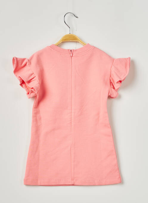 Rochie midi roz LILI GAUFRETTE fată